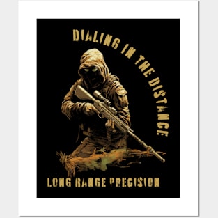 Dialing In the Distance: Long Range Precision Long Range Shooting Posters and Art